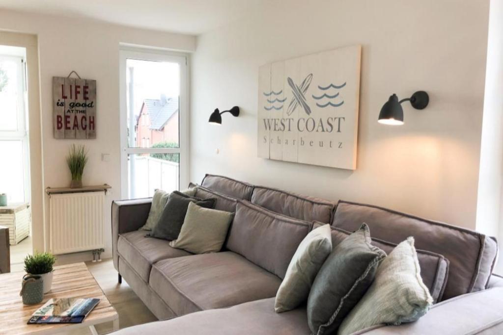 Ferienwohnung West Coast 샬베우츠 외부 사진